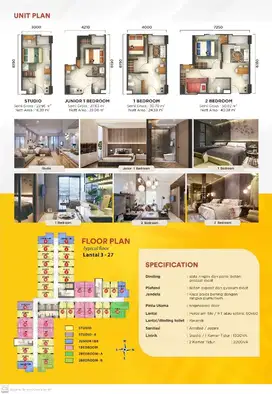Apartement Fully Furnish Akasa Sinarmasland Developer