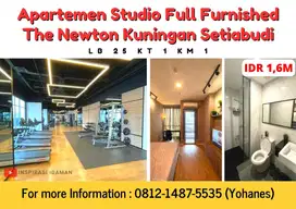 Apartemen Studio Full Furnished The Newton Kuningan Setiabudi Jaksel
