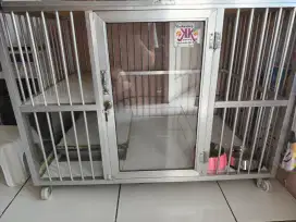 Kandang kucing aluminium