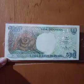 Uang kuno 500 rupiah org utan