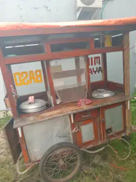 Jual grobak usaha komplit