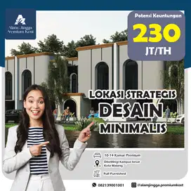 DIJUAL RUMAH KOST SAMPING UB