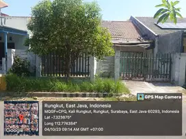 Rumah 1 Lantai di  Rungkut Asri Utara butuh renovasi