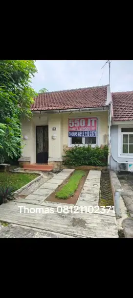 Rumah  Tamapak Tampak Siring Sentul Bogor  XII no 16