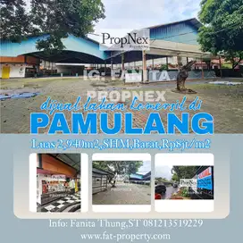 Dijual lahan komersil di Parakan,Pamulang,TangSel luas 2940m2