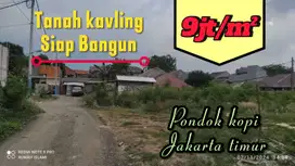 DIJUAL CEPAT TANAH KAVLING SIAP BANGUN DI PONDOK KOPI DUREN SAWIT
