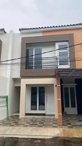 Dijual Rumah 2-lantai Siap Huni dalam Cluster dekat Tol JORR Jatiwarna
