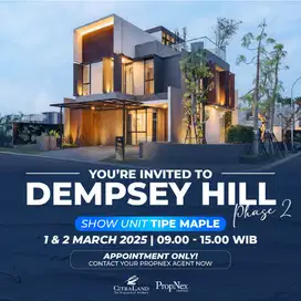 rumah baru tanpa DP 1M an di Citraland hampir sold out