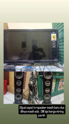 Jual cepat Polytron 24inc