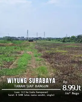 Murah Tanah Nol raya di jalan jeruk Wiyung