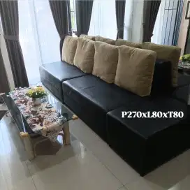 Sofa Empuk Elegan Ruang Tamu