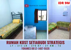 Rumah Kost Setiabudi 21 Kamar Strategis
