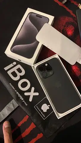 ibox iphone 15 pro 128gb bisa tt br pake 6 bln nego