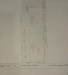 DIJUAL TANAH  DARAT posisi HUK, Dekat  perumahan CITRA GARDEN Serpong