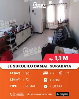 Rumah Sukolilo Dian Regency potensi naik Harga dekat OERR MERR