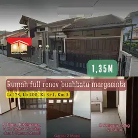 jual cepat turun harga rumah buahbatu Margacinta full renov