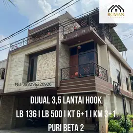 RUMAH MEWAH PURI BETA 2 HOOK SIAP HUNI