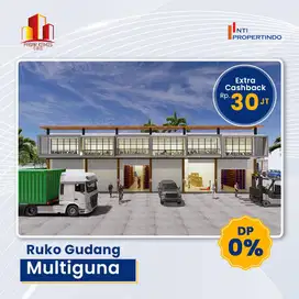 Gudang Multiguna Dekat PIK. Dp 0% Cicilan 15jutaan