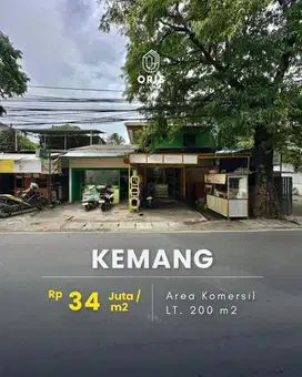 For Sale Cocok Untuk Usaha, Ruko & Kost, Hadap Utara