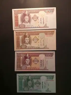 Set uang asing negara mongolia