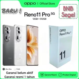 BARU! Oppo Reno 11 Pro 5G 12/512 New Segel