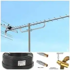 ahli jasa pasang antena TV digital service parabola dan camera CCTV