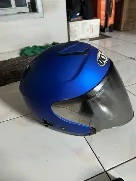 Jual murah jual cepat helm KYT kyoto biru