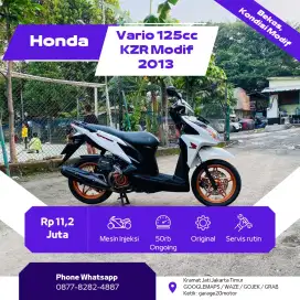 Honda Vario 125cc kzr modif pgm_Fi Tahun 2013