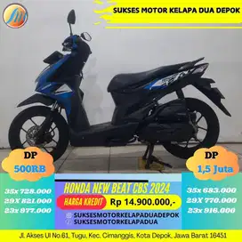 HONDA NEW BEAT CBS 2024 CASH/KREDIT DP MURAH SYARAT MUDAH