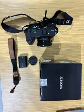 Sony A6700 + Kit lens fullset box like new GARANSI RESMI SAMPE OKTOBER