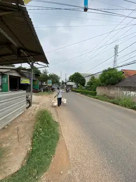 hanya 20 meter dari jl.Raya Mampir Cileungsi. Kavling Cileungsi. SHM