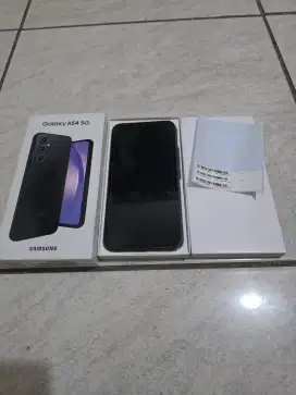 Dijual cepat Samsung A54 ram 8/128gb mulus like new fulset