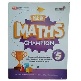 New Math Champion Workbook Textbook Untuk Kelas 5 SD