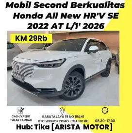 Honda New HRV SE 2022 AT Low KM 29rb DP Minim By WA Bosqq