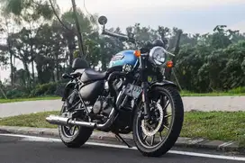 Royal Enfield RE Meteor 350 2022 Biru, Full Service Bengkel Resmi