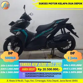 YAMAHA NEW AEROX 155 C 2021 CASH/KREDIT SYARAT MUDAH KTP/KK