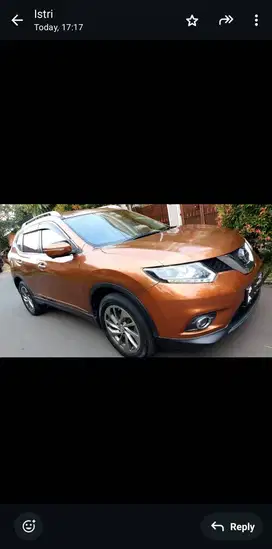 (Individu)-Nissan Xtrail 2,5 AT 2015, KM Rendah dan Pajak Baru