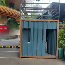 Dijual booth container