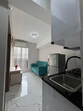 DISEWA APARTEMEN PODOMORO GOLF VIEW TIPE 2BR FULL FURNISHED BU 40JT.