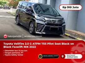 [LOW KM] Toyota Vellfire G TSS Pilot Seat Black Facelift 2022/2023