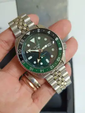 Seiko GMT sprite SSK035K1 Original bekas bagus normal semua siap pakai