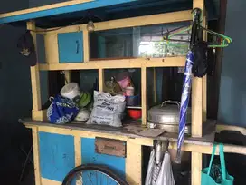 Rombong bakso dan mi ayam
