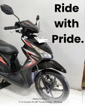 Honda Vario 110 LED Tahun 2014 Mesin Halus Siap Pakai , Lukman