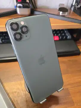 [BH 100%] iPhone 11 Pro Max 256GB Midnight Green kondisi seperti baru