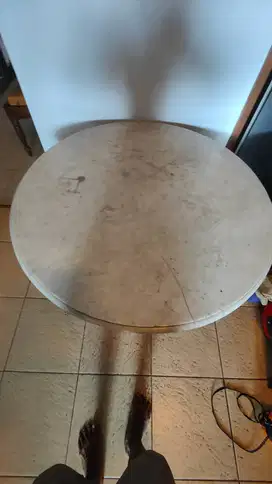 meja marmer kuno antik