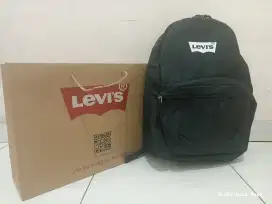 Tas Ransel Sekolah / Gemblok Levi's Hitam