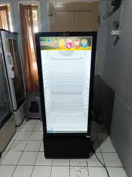 Rsa show case 4 tahap 200 liter like new