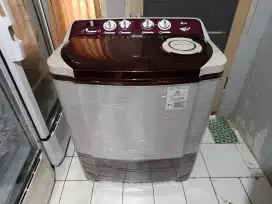 Lg mesin cuci 2 tabung 9,5 kg ori mulus 90%