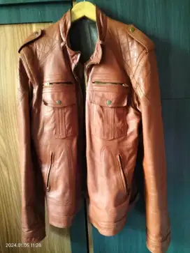 Jaket kulit domba super keren