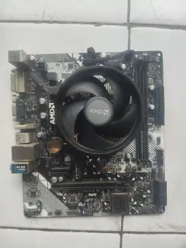 Paket Mobo+procie+ram ryzen3 2200g ashrock a320m ram 4x2 gb